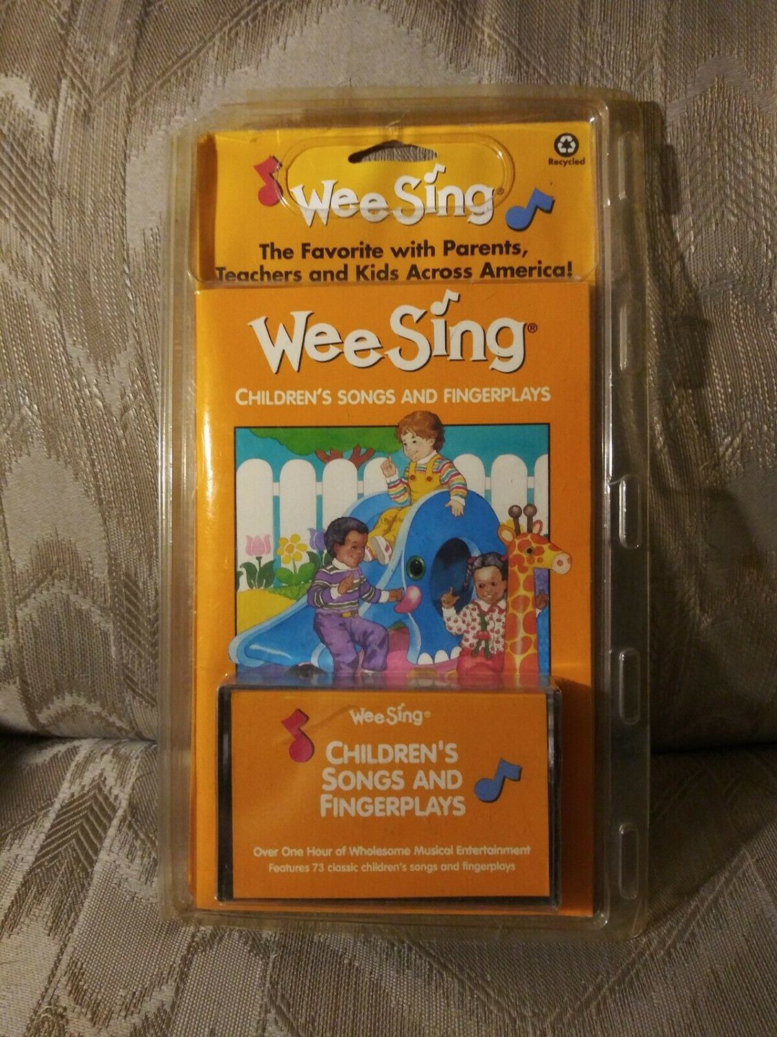 Wee Sing 73 Childrens Songs & Fingerplays Cassette Book Illustrated W ...