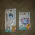 Disney Baby Princess Cinderella Pacifier Brush Comb New BPA Free Soft Bristles