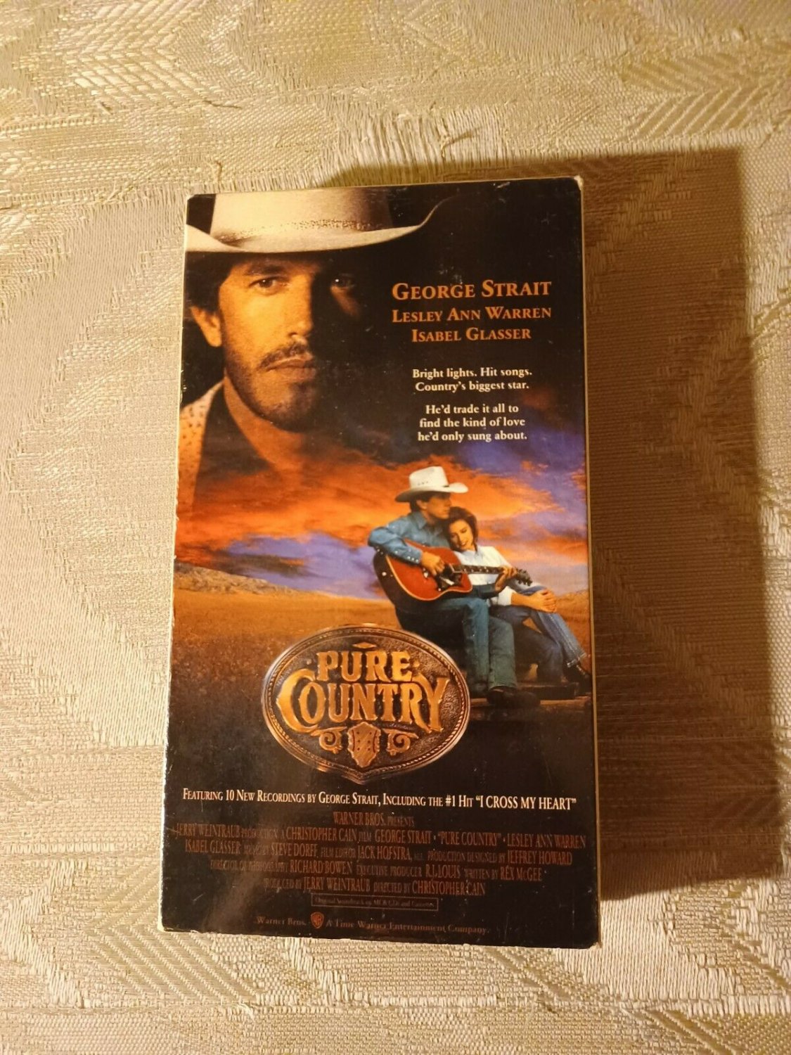 Pure Country VHS 1993 George Strait Lesley Ann Warren Isabel Glasser PG ...