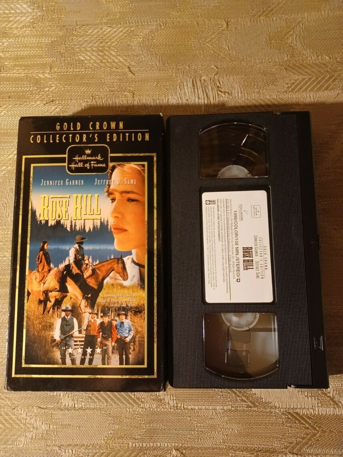 Rose Hill VHS Hallmark Hall Of Fame Gold Crown 1998 Jennifer Garner ...