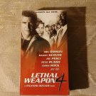 Lethal Weapon 4 VHS New Sealed 1998 Mel Gibson Danny Glover Joe Pesci Rene Russo