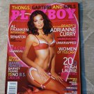 Playboy Magazine February 2006 Adrianne Curry Tuscany Hugh Laurie Al Franken...