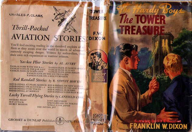 F W Dixon Hardy Boys # 1 The Tower Treasure HB/DJ