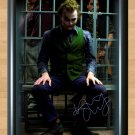 Heath Ledger Dark Knight Tale Joker Signed Autographed Photo Print Poster mo136 A4 8.3x11.7""