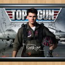 Top Gun Full Cast Tom Cruise Signed Autographed Poster Print Photo Movie mo91 A3 11.7x16.5""
