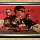 Baby Driver Cast Signed Autographed Photo Poster Memorabilia mo975 A3 11.7x16.5""