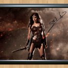 Wonder Woman Gal Gadot Signed Autographed Photo Print Poster Memorabilia 1 mo193 A2 16.5x23.4"