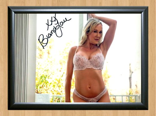 Brandi Love Adult Film Star Signed Autographed Photo Poster Memorabilia 1 mo984 A2 16.5x23.4"