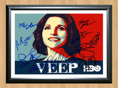 Veep Cast Signed Autographed Photo Poster tv969 A4 8.3x11.7""