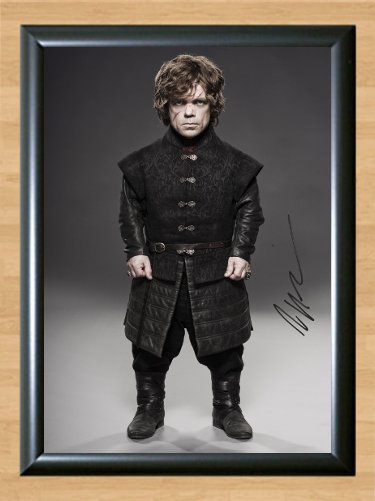 Peter Dinklage Game of Thrones Tyrion Signed Autographed Print Poster Photo 3 tv130 A3 11.7x16.5""