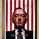 House of Cards Kevin Spacey S3 Signed Autographed Photo Print Memorabilia tv201 A3 11.7x16.5""