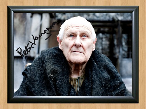 Peter Vaughan Game of Thrones Signed Autographed Photo Print Memorabilia tv208 A3 11.7x16.5""
