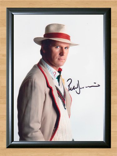 Peter Davison Fifth Dr Who Signed Autographed Photo Poster tv587 A3 11.7x16.5""