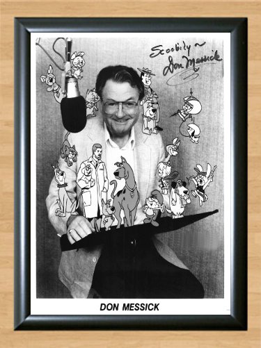 Don Messick Signed Autographed Photo Poster 1 tv775 A3 11.7x16.5""