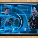 Jennifer Lawrence Chris Pratt Passengers Signed Autographed Photo Poster tv825 A3 11.7x16.5""