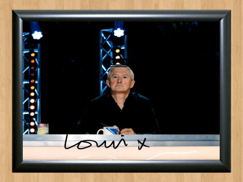 Louis Walsh X Factor Signed Autographed Photo Poster 3 tv857 A3 11.7x16.5""