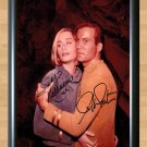Sally Kellerman William Shatner Star Trek Signed Autographed Photo Poster tv932 A3 11.7x16.5""