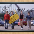 The Inbetweeners Cast Signed Autographed Photo Poster 1 tv945 A3 11.7x16.5""