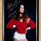 Catherine Bach The Dukes of Hazzard Signed Autographed Photo Poster 2 tv543 A2 16.5x23.4"