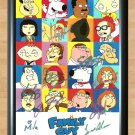 Family Guy Cast Signed Autographed Photo Poster 1 tv604 A2 16.5x23.4"