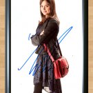 Jenna Coleman Dr Who Signed Autographed Photo Poster 2 tv819 A2 16.5x23.4"