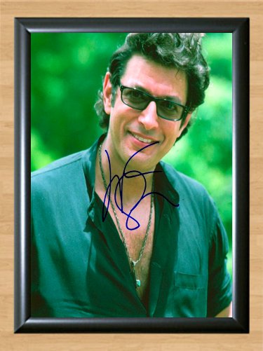 Jeff Goldblum Jurassic Park Signed Autographed Photo Poster tv837 A2 16.5x23.4"