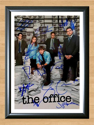 The Office Cast Signed Autographed Photo Poster 3 tv951 A2 16.5x23.4"