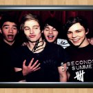 5 Seconds of Summer Michael Clifford Irwin Signed Autographed Photo Print 4 mu104 A4 8.3x11.7""