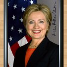 Hilary Clinton US Elections Memorabilia Signed Autographed Print Photo Poster h16 A3 11.7x16.5""
