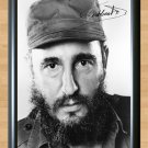 Fidel Castro Kastro Cuba Memorabilia Signed Autographed Print Photo Poster 6 h23 A3 11.7x16.5""