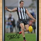 Travis Cloke Collingwood Autographed Signed Print Photo Poster Memorabilia afl12 A4 8.3x11.7""