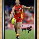 Gary Ablett Jr Gold Coast Autographed Signed Print Photo Poster Memorabilia afl25 A3 11.7x16.5""