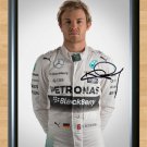 Nico Rosberg Aus Memorabilia Signed Autographed Photo Print Poster Formula 1 for21 A3 11.7x16.5""