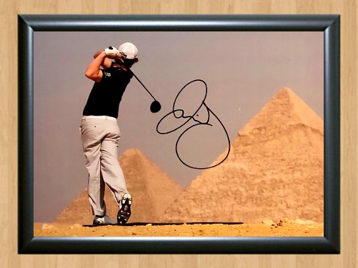 Rory McIlroy Golf Signed Autographed Poster Photo Memorabilia 1 gol60 A3 11.7x16.5""