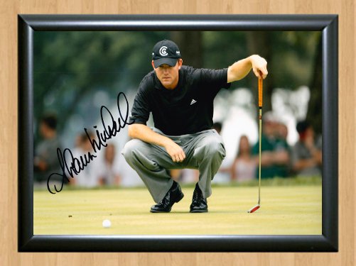 Shaun Micheel Golf Signed Autographed Poster Photo Memorabilia gol63 A3 11.7x16.5""