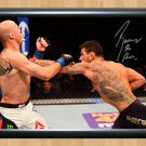 Rafael Dos Anjos UFC MMA Signed Autographed Print Photo Print Memoribilia 1 ufc37 A3 11.7x16.5""