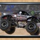 Metal Mulisha Brian Deegan Monster Jam Truck Signed Autograph Photo Print exs33 A2 16.5x23.4"