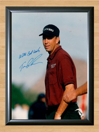 Tom Lehma Golf Signed Autographed Poster Photo Memorabilia 2 gol71 A2 16.5x23.4"