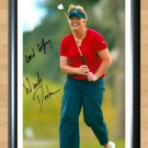 Wendy Doolan Golf Signed Autographed Poster Photo Memorabilia gol76 A2 16.5x23.4"