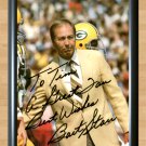 Bart Starr Green Bay Packers NFL Signed Autographed Photo Poster Memorabilia nfl14 A2 16.5x23.4"
