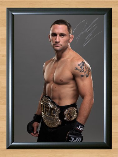Frankie Edgar UFC MMA Signed Autographed Print Photo Print Poster Memorabilia ufc43 A2 16.5x23.4"