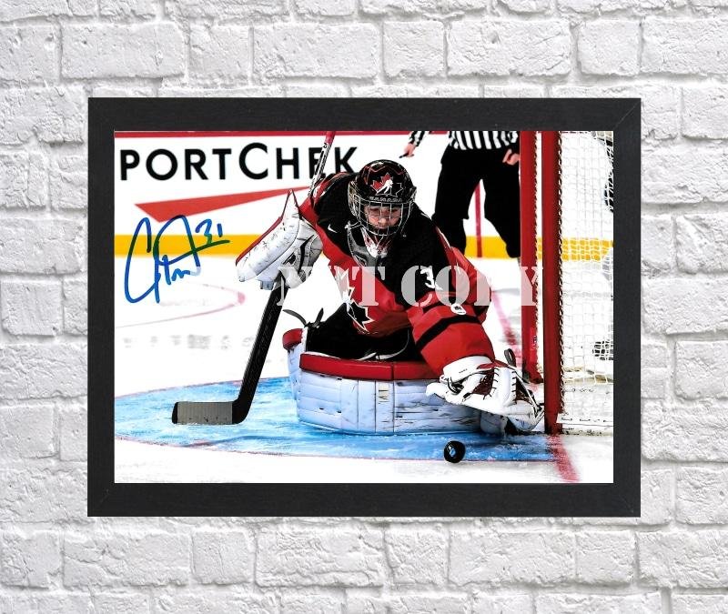 Carter Hart Signed Autographed Photo Poster nhl34 A4 8.3x11.7""