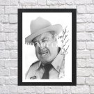 Jackie Gleason Signed Autographed Photo Poster 8 mo1683 A4 8.3x11.7""