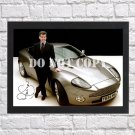 Pierce Brosnan James Bond 007 Signed Autographed Photo Poster 2 mo1657 A4 8.3x11.7""
