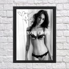 Megan Fox Signed Autographed Photo Poster mo1621 A4 8.3x11.7""