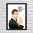 Rowan Atkinson Mr Bean Johnny English Signed Autographed Photo Poster mo1615 A4 8.3x11.7""