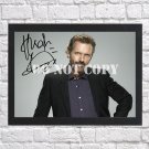 Hugh Laurie Dr House Signed Autographed Photo Poster mo1609 A4 8.3x11.7""