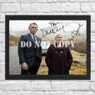 Daniel Craig Judi Dench James Bond Skyfall  007 Signed Autographed Photo Poster mo1559 A4 8.3x11.7""