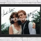 Sarah Sutton Mark Strickson Doctor Dr Who Signed Autographed Photo Poster tv1099 A4 8.3x11.7""