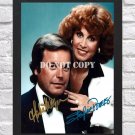 Hart To Hart Robert Wagner Stefani Powers Signed Autographed Photo Poster 4 tv1098 A4 8.3x11.7""